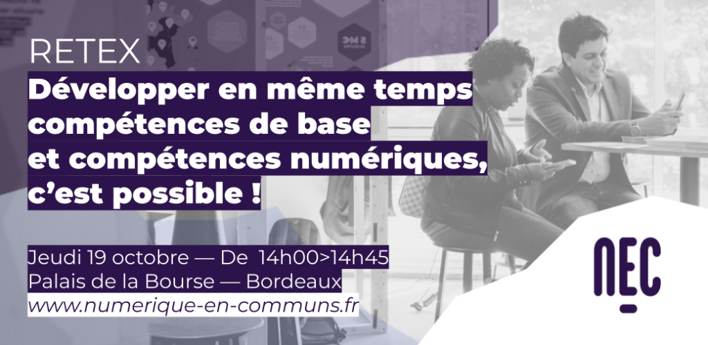 Développer en même temps compétences de base 
et compétences numériques, 
c’est possible !