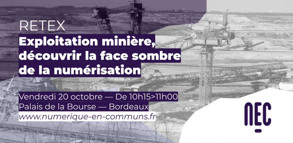 Exploitation minière, découvrir la face sombre de la numérisation