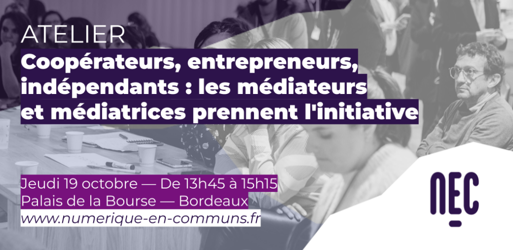 Coopérateurs, entrepreneurs, indépendants : les médiateurs et médiatrices prennent l'initiative