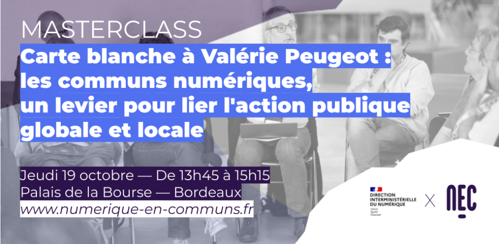 Carte blanche à Valérie Peugeot : les communs numériques, un levier pour lier l'action publique globale et locale