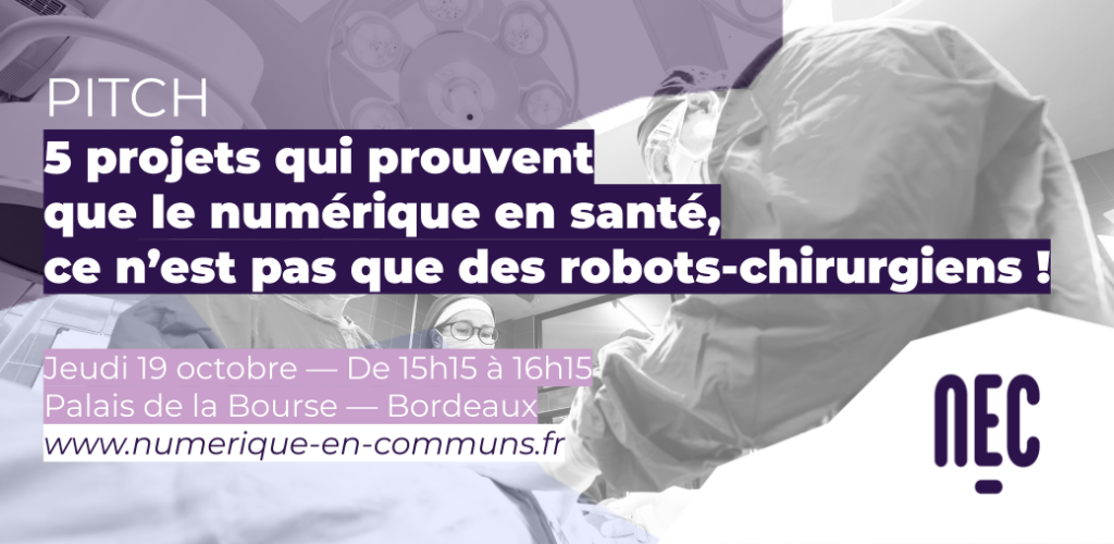 5 projets qui prouvent que le numérique en santé, ce n’est pas que des robots-chirurgiens !