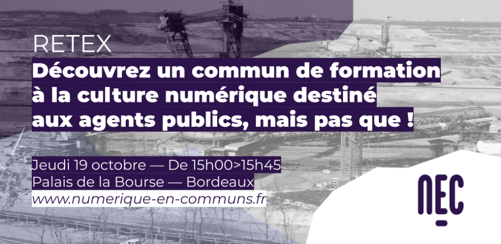 Découvrez un commun de formation à la culture numérique destiné aux agents publics mais pas que !