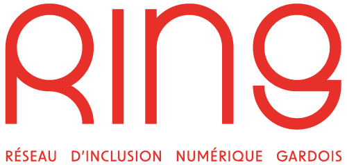 logo RING - Réseau d'inclusion numérique gardois