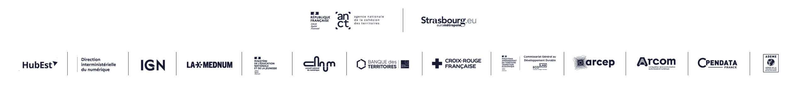logos organisateurs et partenaires