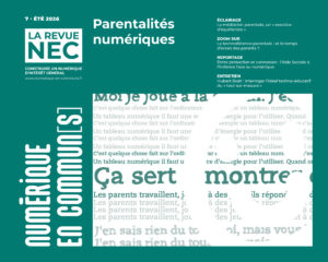 Revue Parentalités numériques - Numérique en Commun[s]